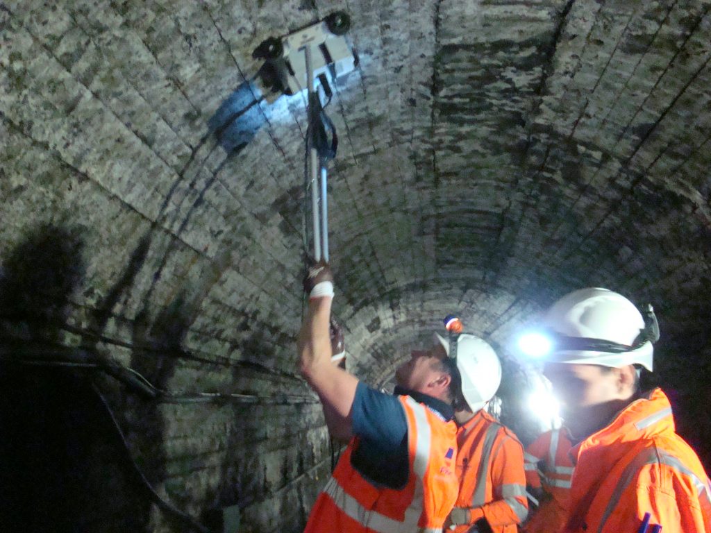 Glasgow Underground Improvements Tunnel Repair, Leak Sealing, Grouting
