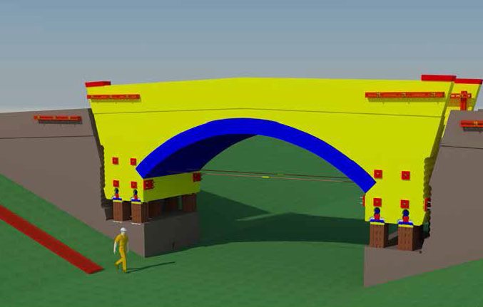 masonry arch bridge