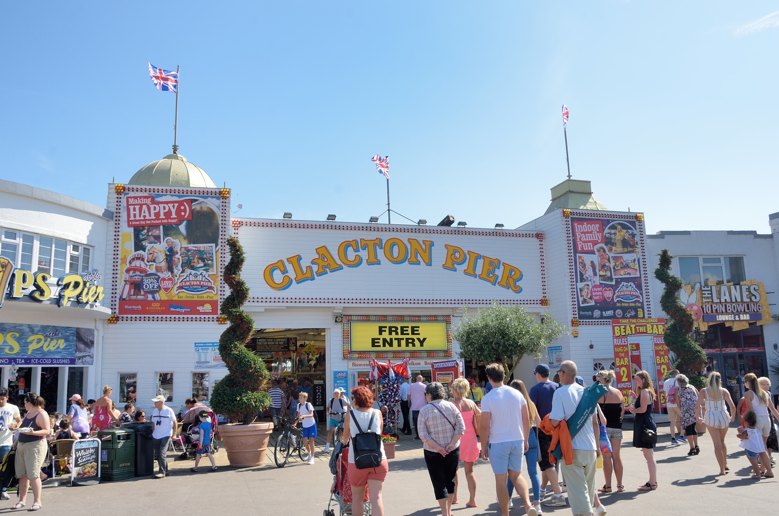 Work Begins On Clacton Pier £300k Restoration Project