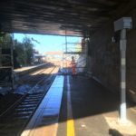 Concrete repair to pretensioned beam – Whittlesford Station Bridge