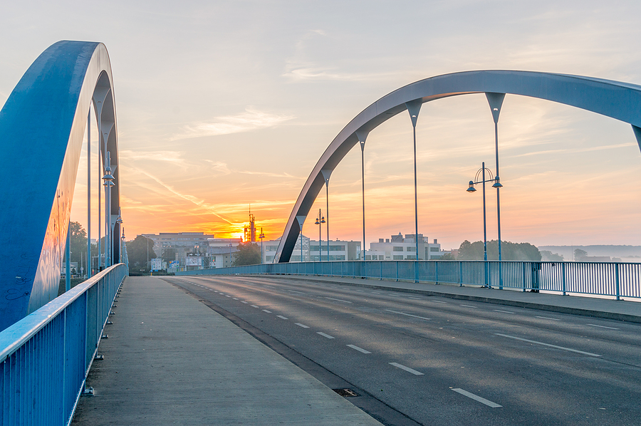 The Oder Bridge - post-tensioned concrete