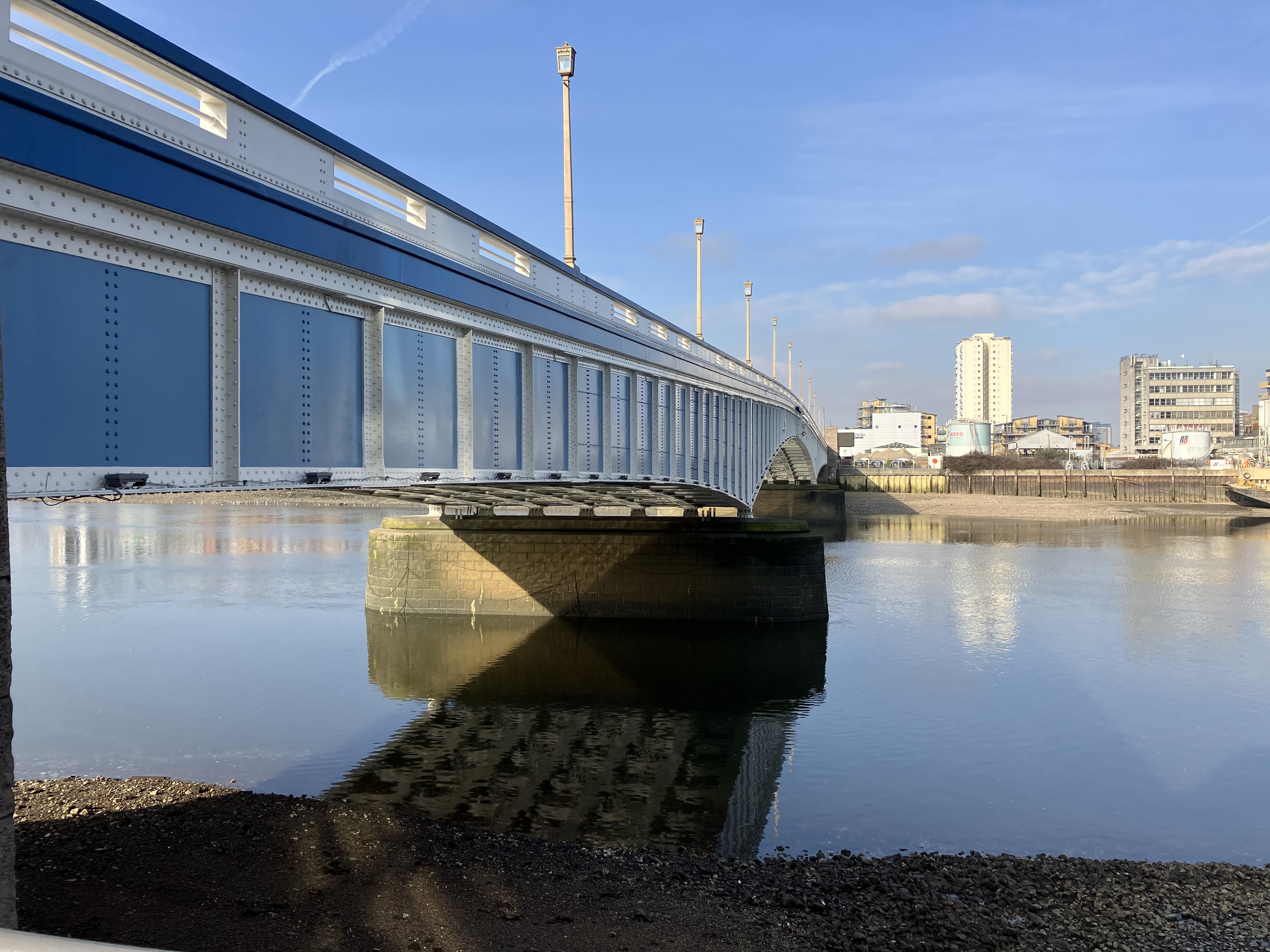 Jacking & Bearing Replacement – Wandsworth Bridge, London